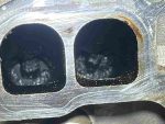 Intake Cleaning walnut shell blasting intake ports 2014 Mazda 2 carbon removal