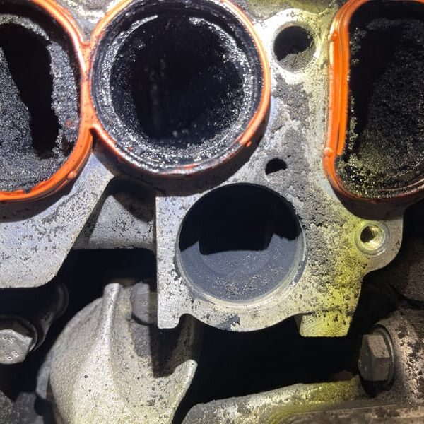 Intake Cleaning walnut shell blasting carbon removal BMW 320