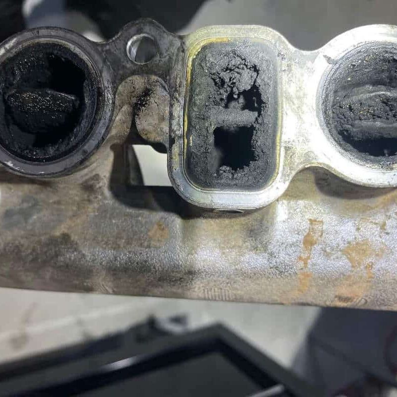 Intake Cleaning walnut shell blasting intake Toyota Hilux 3.0 Diesel 1KD