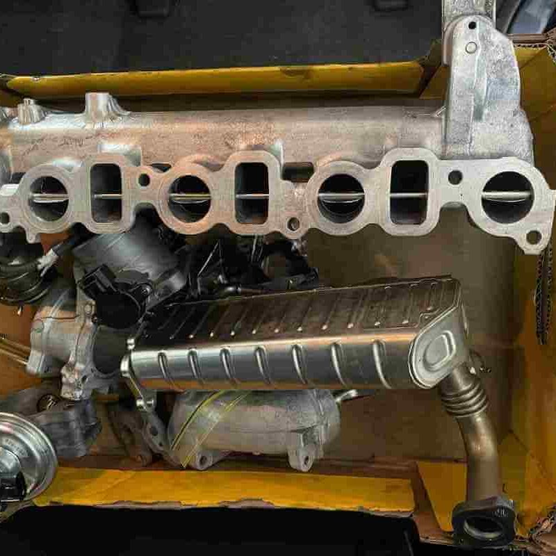 Intake Cleaning walnut shell blasting Toyota Hilux 3.0 Diesel 1KD