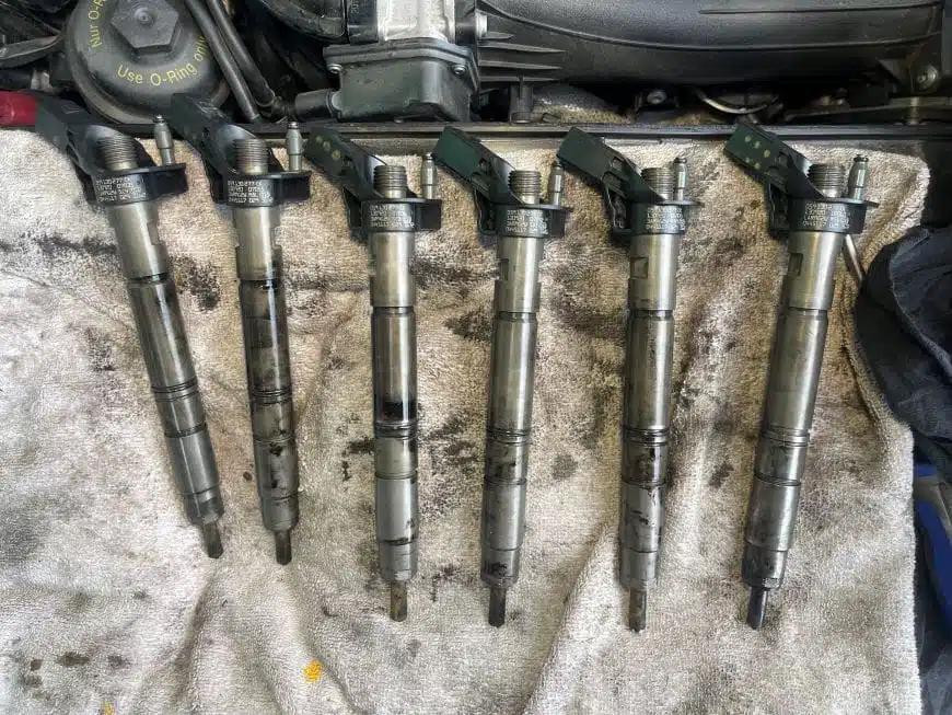 Injector Service Dirty Injectors Causing Diesel-Knock Injector Service Dirty Injectors Causing Diesel-Knock