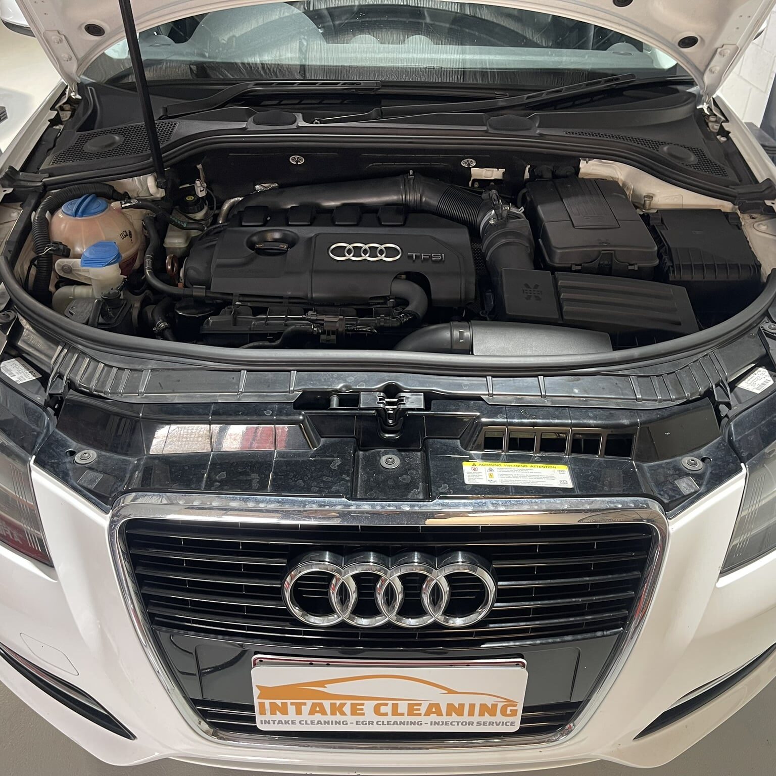 Intake Cleaning Audi A3 (1) Audi A3 The beginning of Intake Cleaning