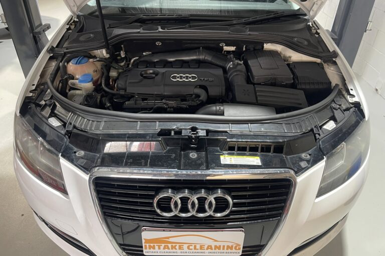 Audi A3 The beginning of Intake Cleaning