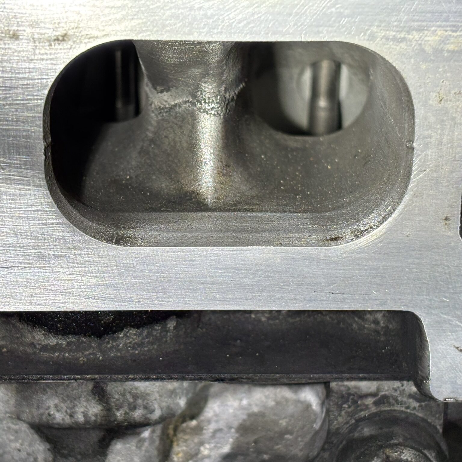 Audi A3 close up cleaned intake ports