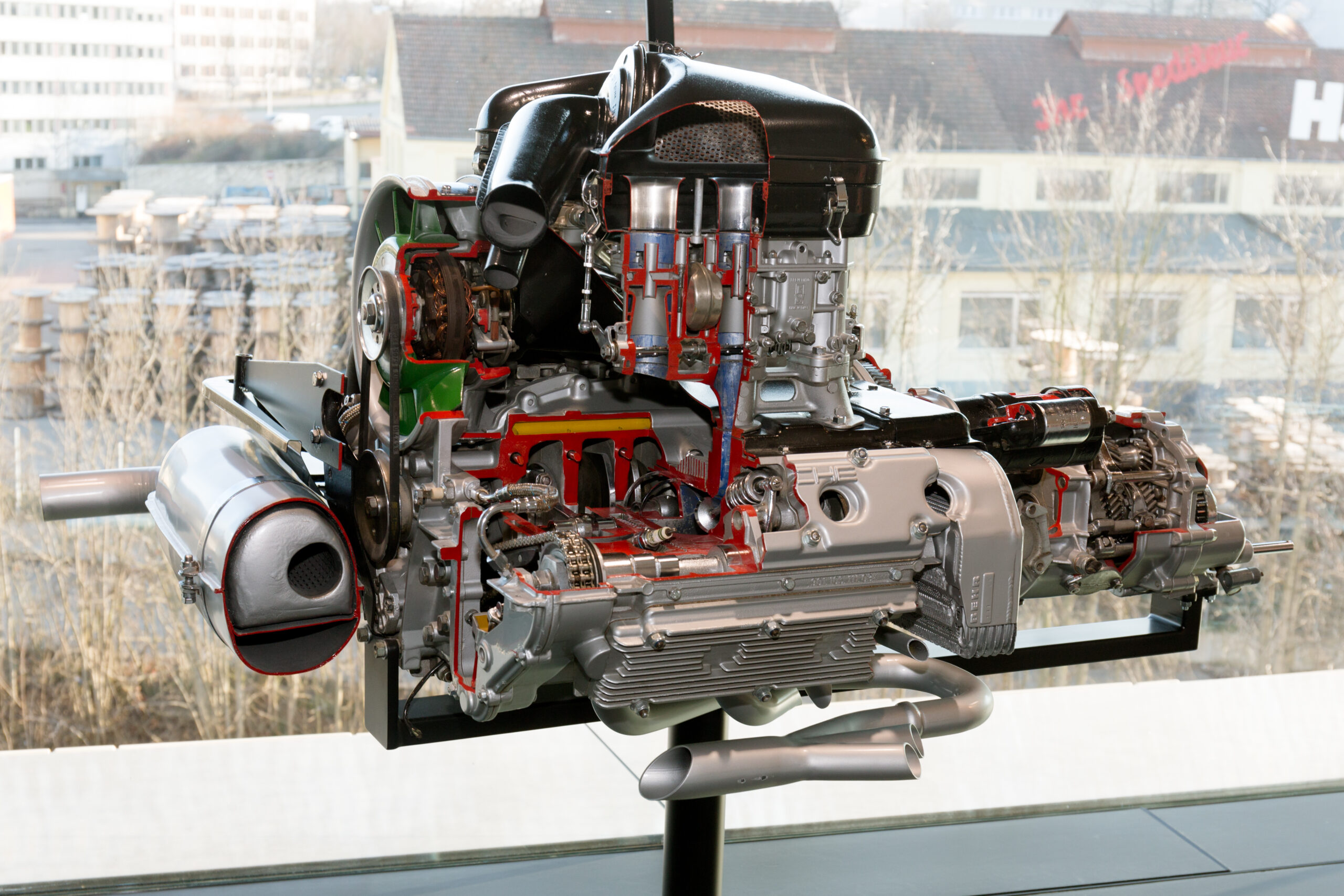 the air-cooled flat-six engine for the Porsche 901, later renamed the 911